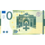 0 Euro biljet Ypern Ypres Ieper